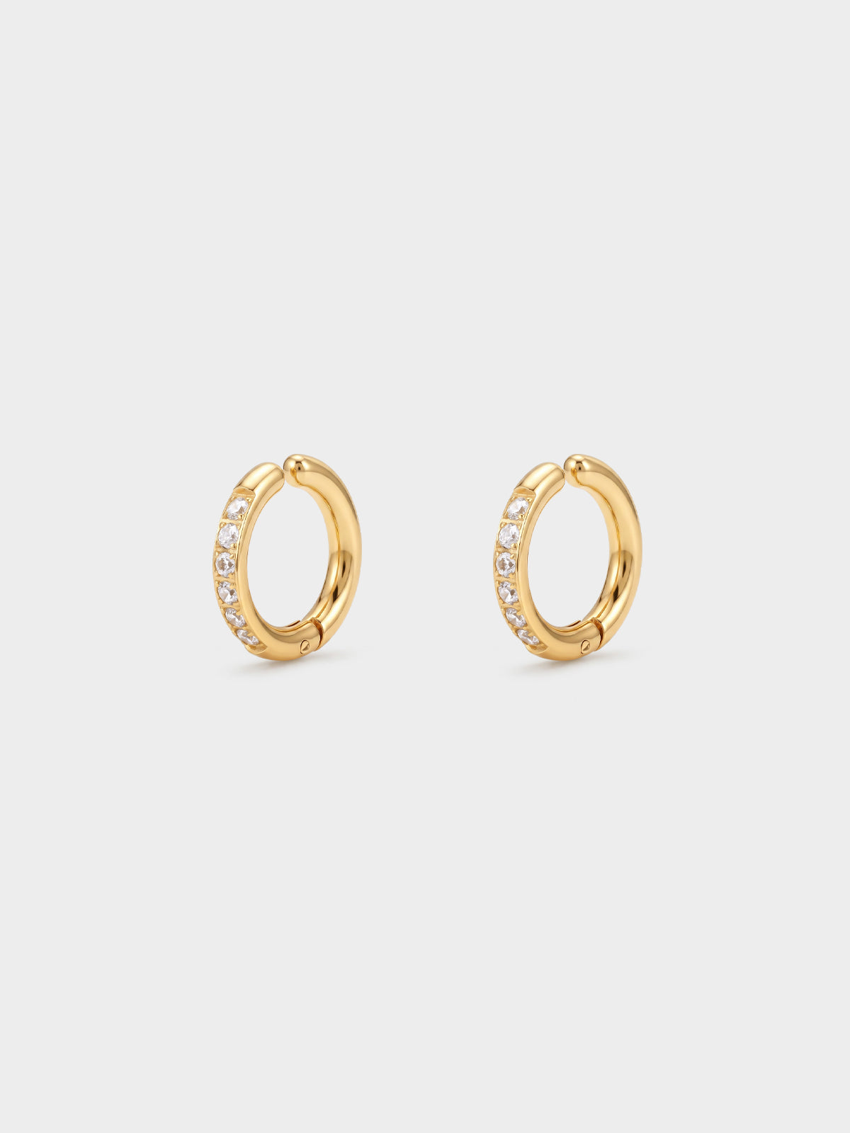 Bailey Zircon Clip-On Earrings
