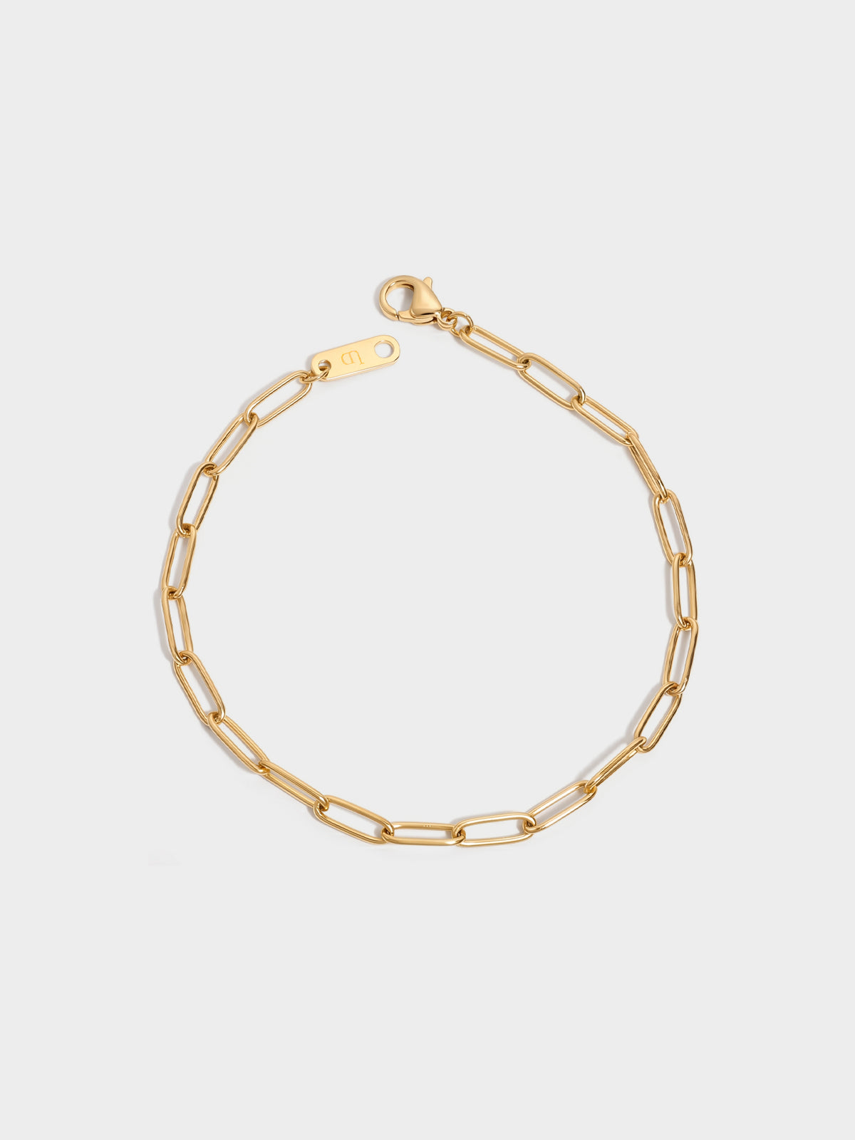 Bold Paperclip Chain Bracelet