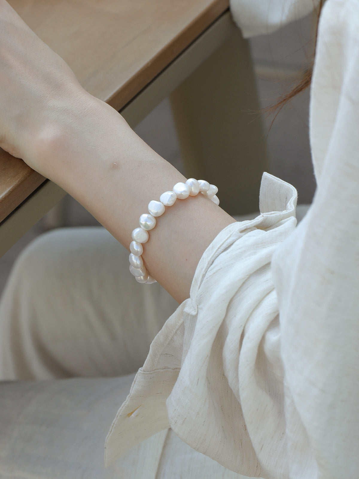 Baroque Pearl Bracelet