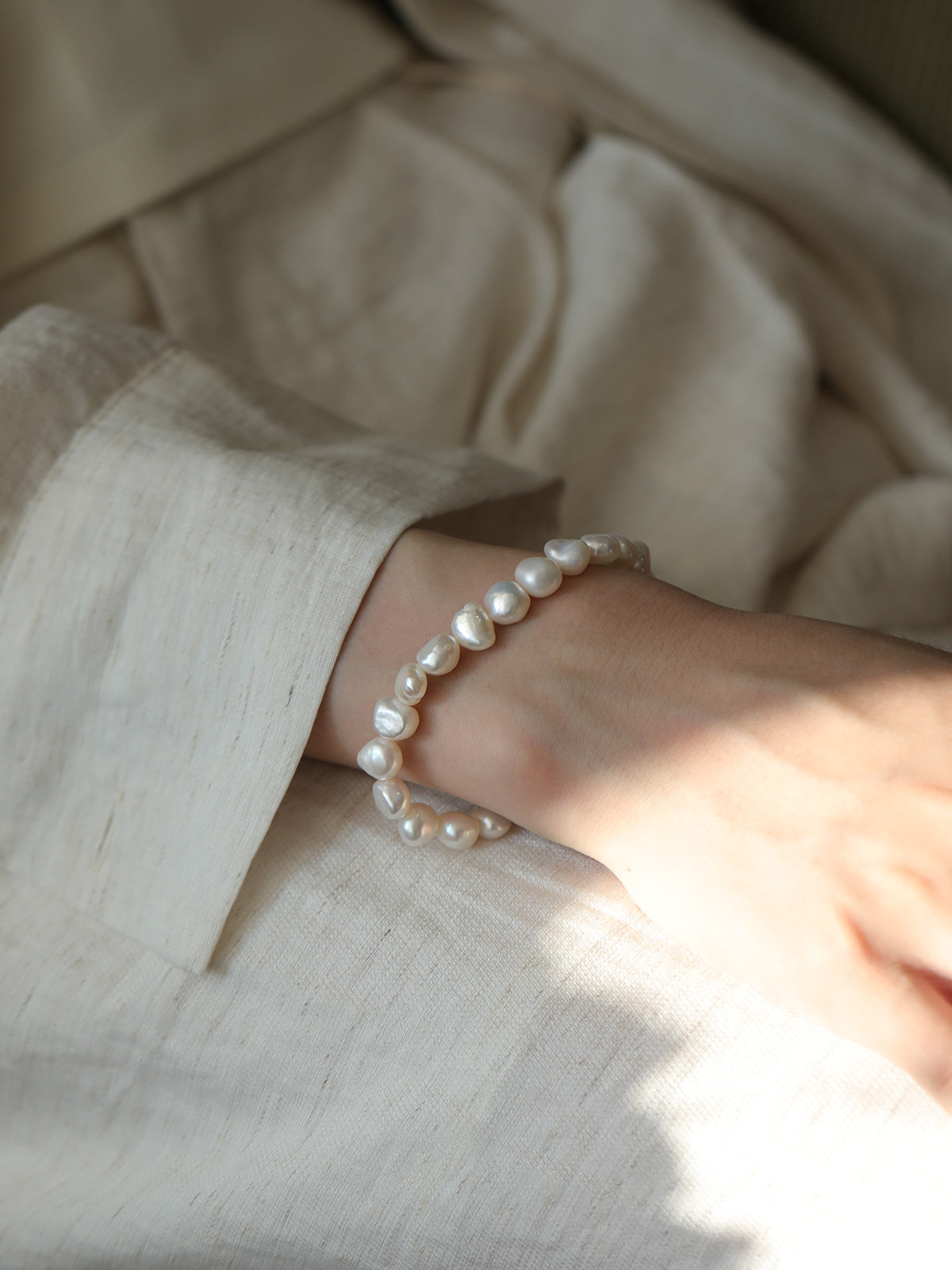 Baroque Pearl Bracelet