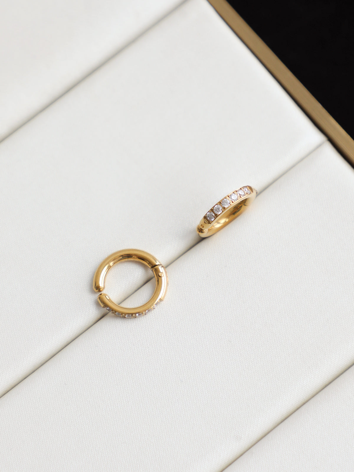 Bailey Zircon Clip-On Earrings