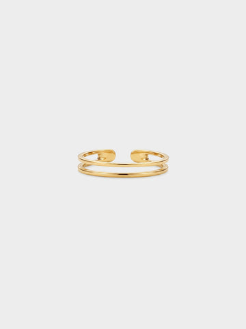 Double Band Cuff Ring
