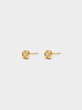 Faceted Hexagon CZ Studs