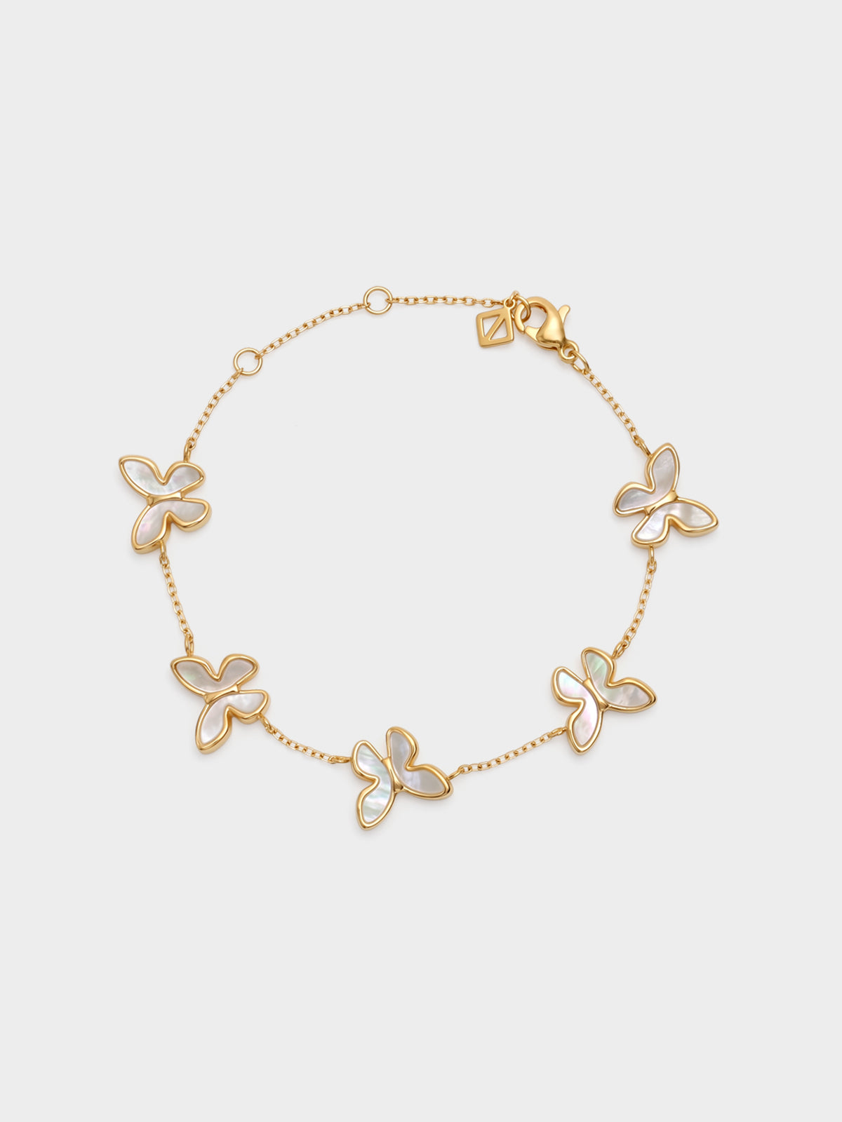 Pearlescent Butterfly Bracelet