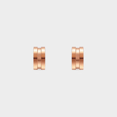Aco Stud Earrings - Rose Gold
