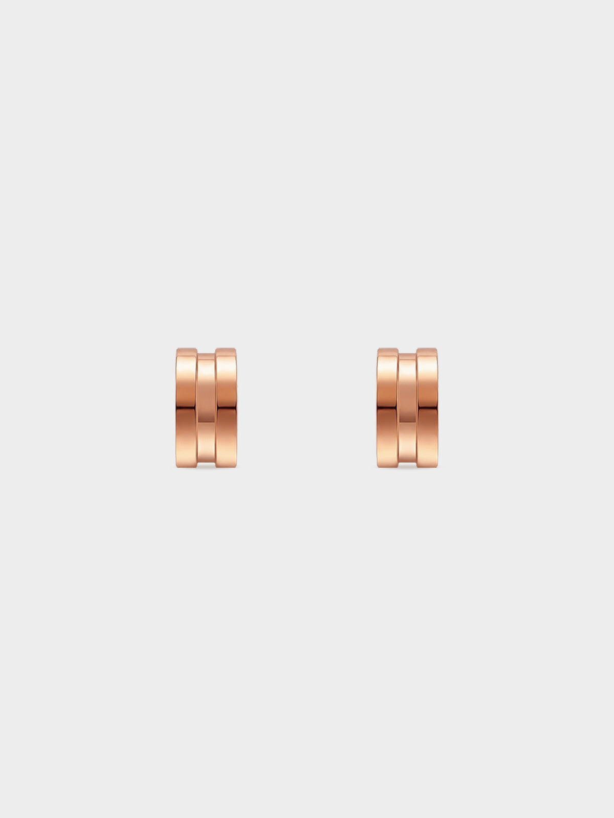 Aco Stud Earrings - Rose Gold
