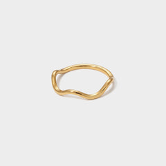 Fluid Contour Ring