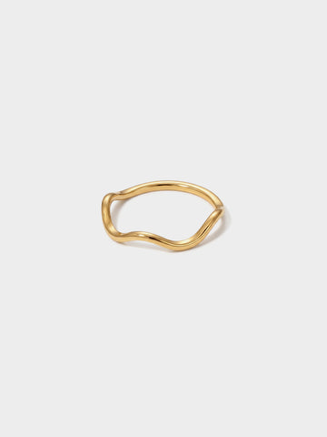 Fluid Contour Ring
