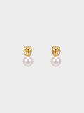 Retro Pearl Studs