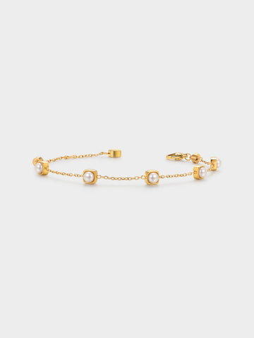Kenta Starry Pearl Bracelet