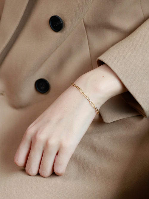 Bold Paperclip Chain Bracelet