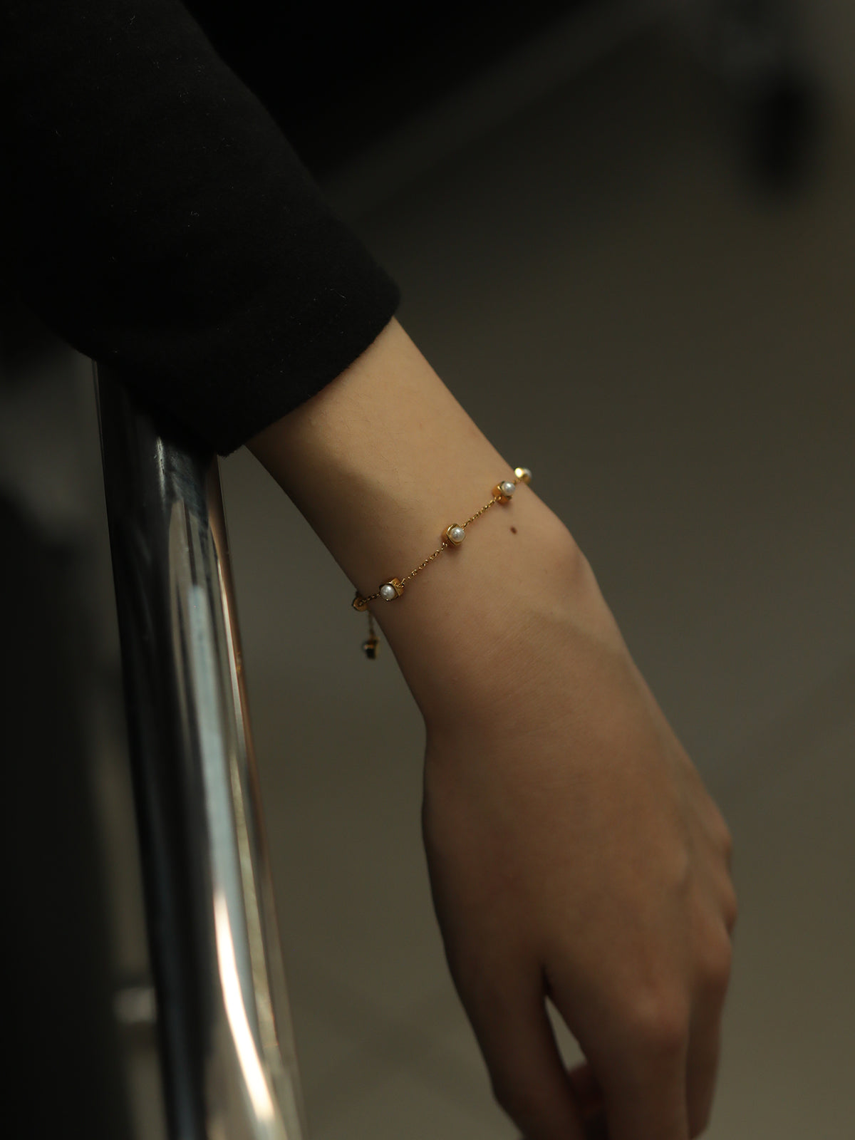 Kenta Starry Pearl Bracelet