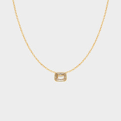 Faceted Crystal Necklace