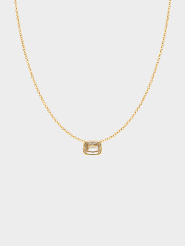 Faceted Crystal Necklace