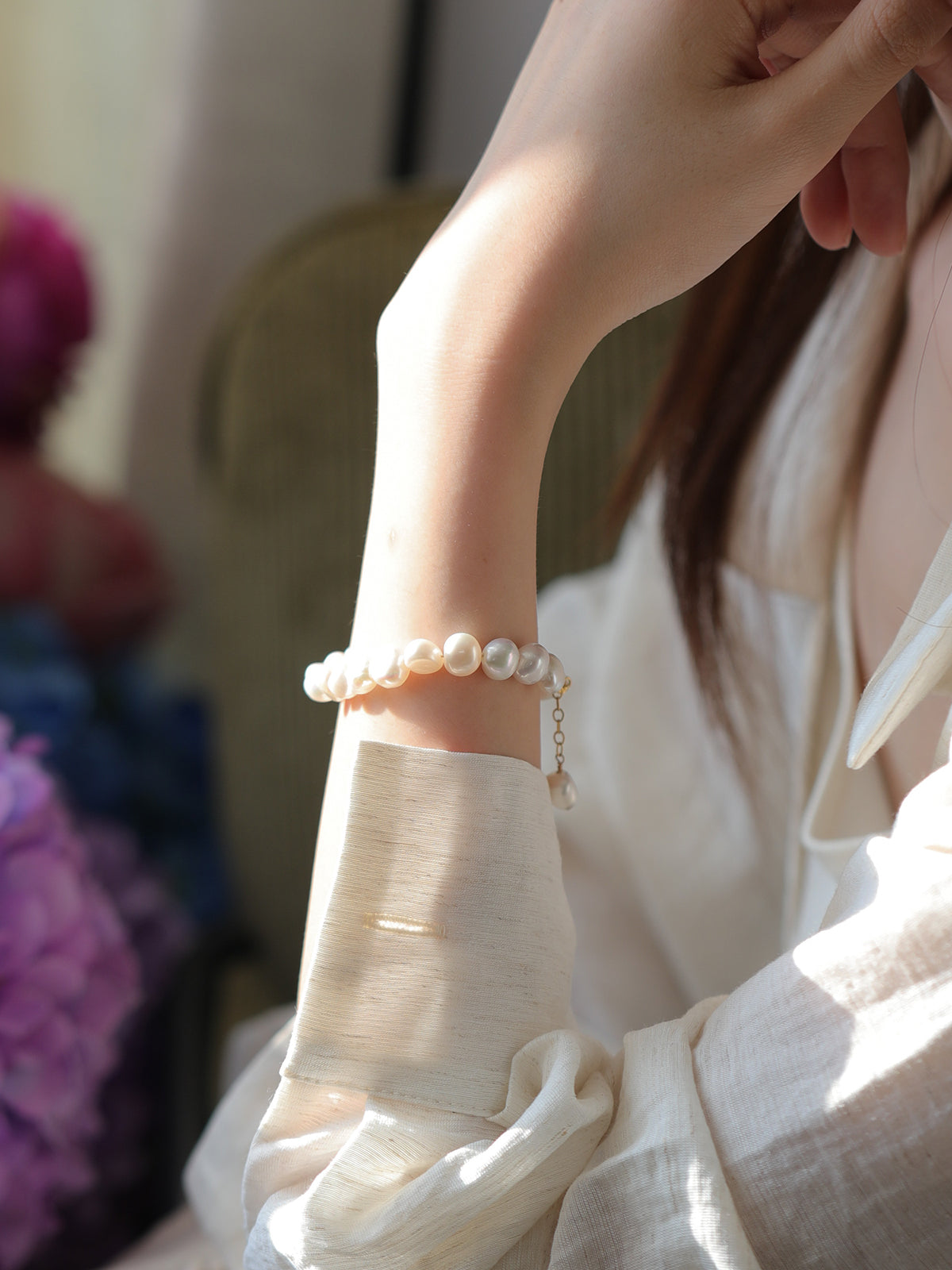 Baroque Pearl Bracelet