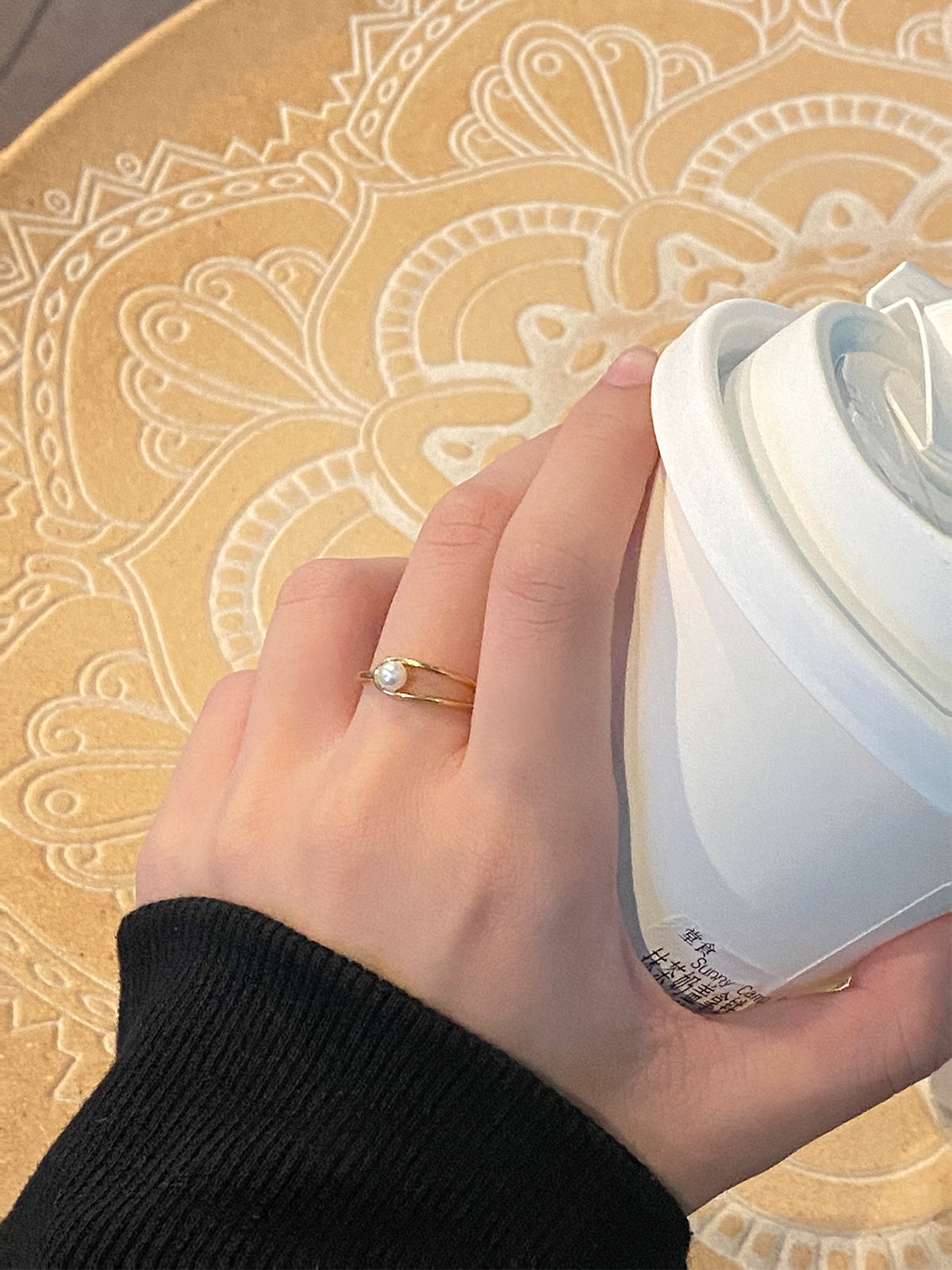 JUDY Girl-Gana Pearl Ring 2