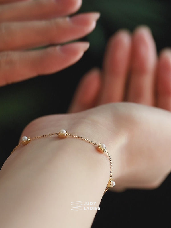Kenta Starry Pearl Bracelet